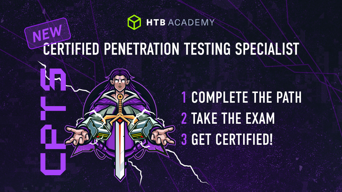 a certified Testing with HTB CPTS! HTB Academy News