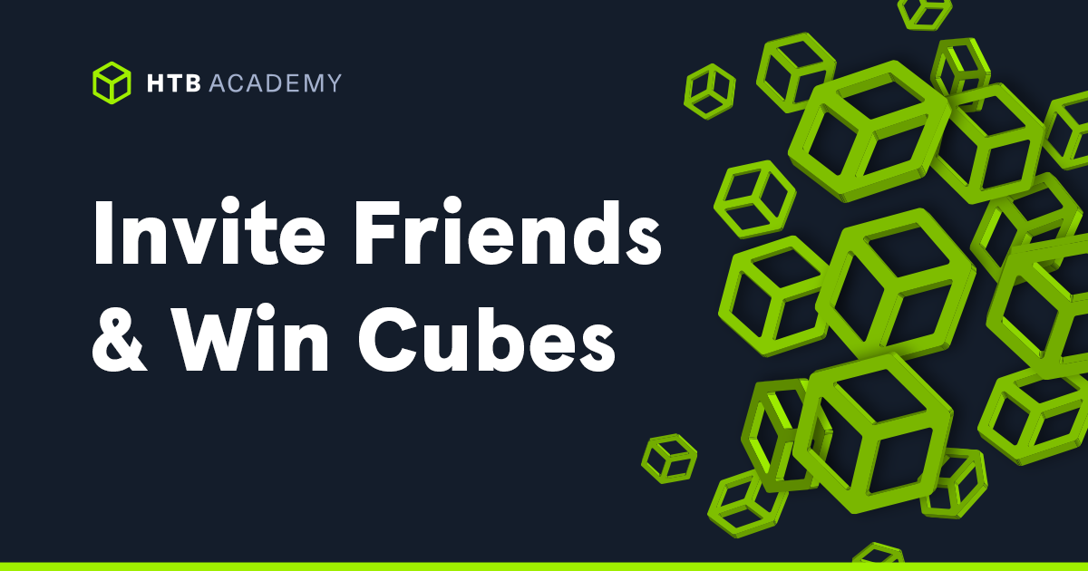 Invite friends, get rewarded with Cubes!