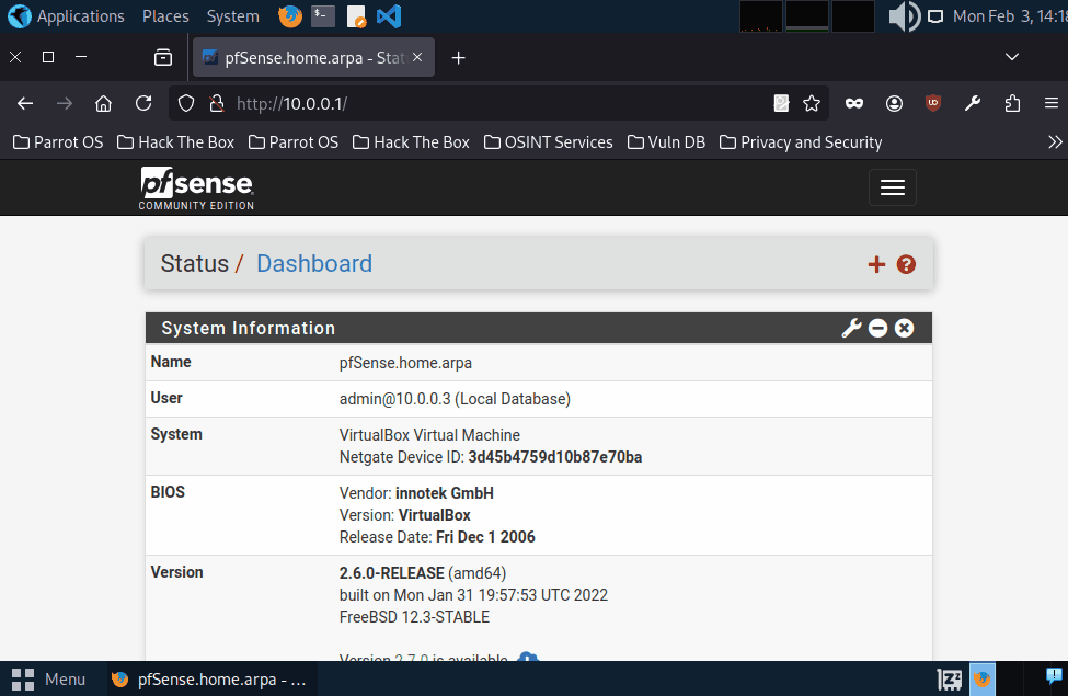 GIF showcasing the firewall rule creation in pfSense.